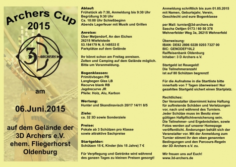 Archers Cup 2015. Erstes offizielles Turnier im traditionellen Bogenschießen