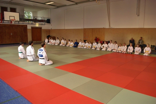 Judo-Kreisnachwuchstraining beim SC Wildeshausen