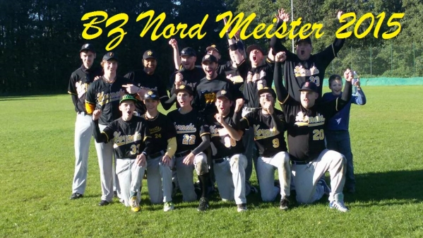 Mission: Baseball Bezirksliga Nord Meister 2015 