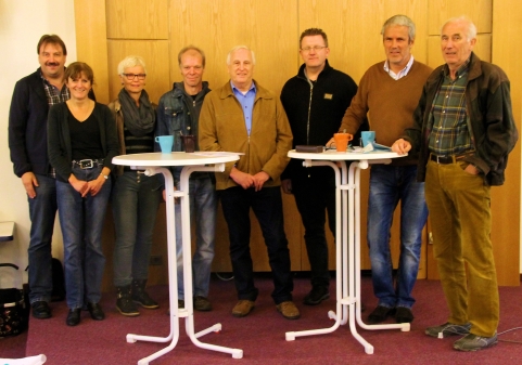 (v.l):Kai Langer,KSB,Heike Stapleton, Anette Döring-Schulte,Holger Gebben, Wolf-Rüdiger Temp, Olaf Oetken,Rudolf Spiegel,Hartmut Braun