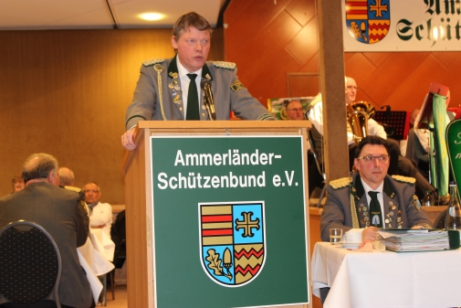 Rolf Kaiser, Präsident des Ammerländer Schützenbundes