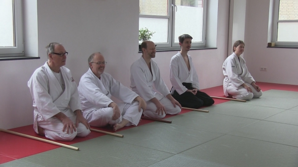 Aikido-Stock-Spezialtraining beim Aikido-Dojo-Wildeshausen am 20.02.2016