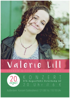 Konzert mit Valerie Lill