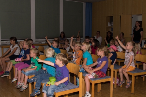 Erstes Bilderbuchkino des Fördervereins Kindergarten Ocholt