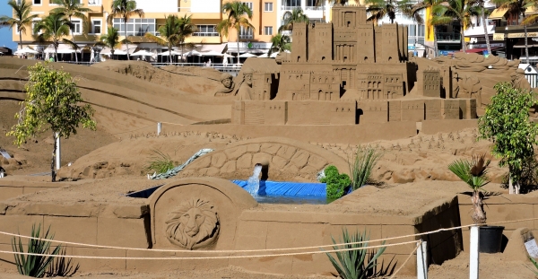 Sandkrippe in Las Palmas
