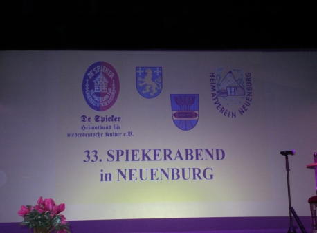 MGV `Frohsinn` Bokel e.V. singt auf dem 33. Spiekerabend in Neuenburg