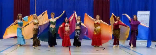 Orientalischer Tanz bei der Ammerländer Sportschau