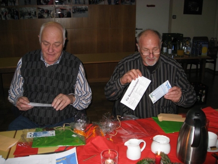 unsere Sprecher Reinhold und Rainer