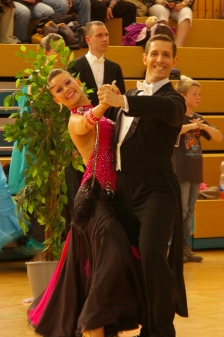 Eike Arndt & Alexandra Bönig, beim Deutschlandpokal im Semi-Finale