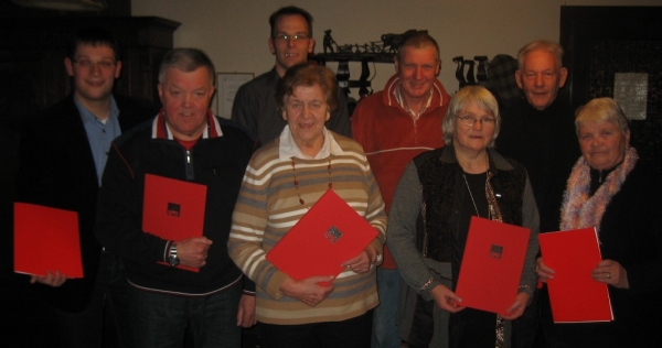 Torsten Huber, Bodo Dillhöfer, Carsten Hüsing, Ursula Schulz, Friedrich & Irmgard Hasseler, Jochen & Gerda Nagel