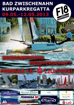 Formula 18 Katamaran-Segelevent Norddeutsche Meisterschaft der F18 Katamarane Mai 2013