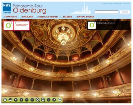 Blick von der großen Bühne des Staatstheaters