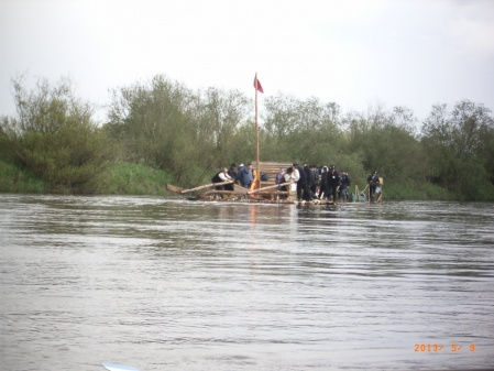 historisches Floß