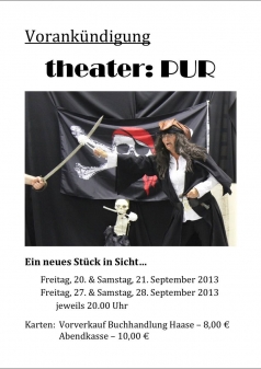 theater:PUR spielt im Gewächshaus der Gärtnerei Gloede