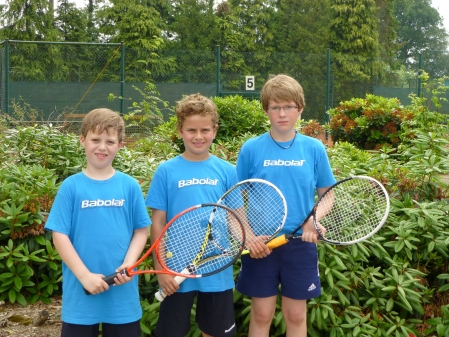C III des TC Edewecht - Lukas Zach, Justus Wölbern, Nils Kamphuis