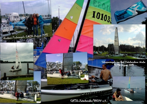 CATIG/Hobie Cat Zwischenahner Meer Probesegeln zur Bad Zwischenahner Woche mit 6 Teilnehmern