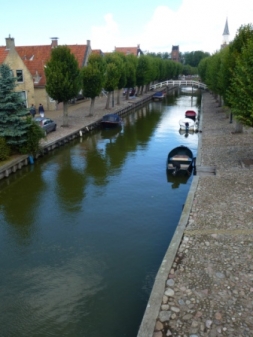 Blick auf den Kanal