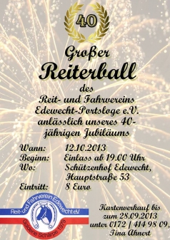 Reiterball des Reit- und Fahrvereins Edewecht