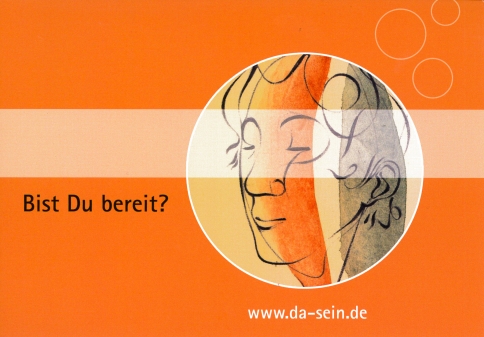 Junge Menschen können sich über die neue Online-Plattform www.da-sein.de mit Gleichaltrigen über ihre Trauererfahrung austauschen.