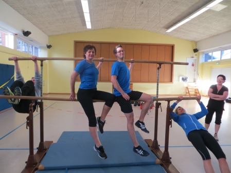 Sabine Carstens beim Trainerlehrgang CrossTraining