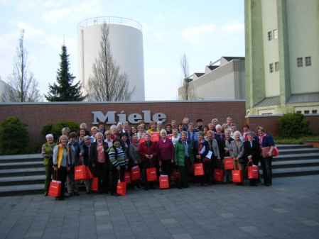 strahlende Gesichter nach dem Besuch bei Miele