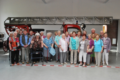 Obenstroher Senioren im Feuerwehrmuseum