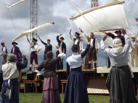 Freilichttheater am Deich bei Dangast 