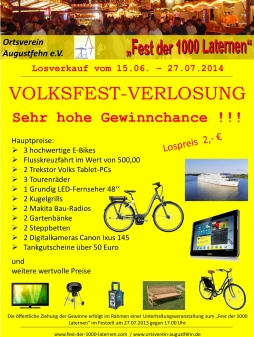 Volksfest-Verlosung