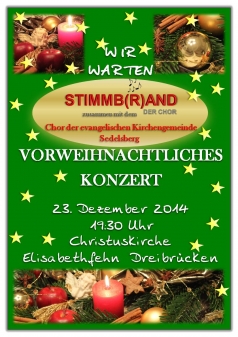 Vorweihnachtliches Konzert in Elisabethfehn
