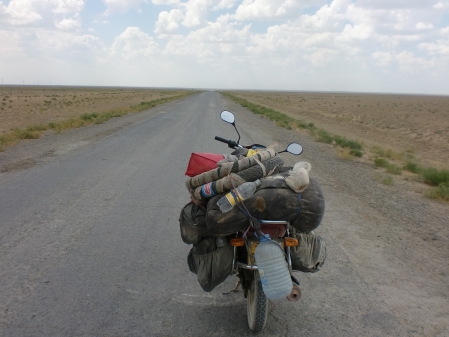 Mit dem Moped 16500 km von China nach Deutschland