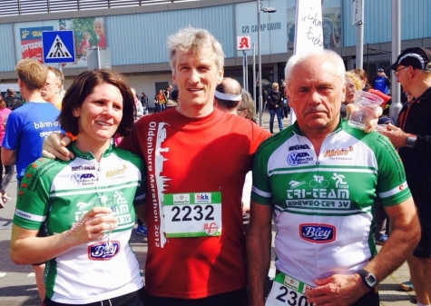 Edewechter Triathleten beim 8. famila -Lauf
