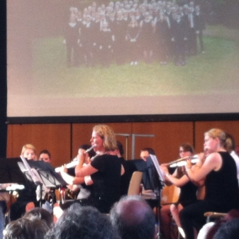 Da gab es gewaltig was auf die Ohren! Das Sinfonische Blasorchester Oldenburg feierte mit einem fulminanten Konzert das 25. Jubiläum.