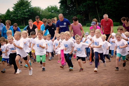 Ist schon so gut wie gedruckt: das Foto vom Sommerlauf am vergangenen Wochenende. BILD: Sascha Stüber