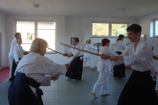 Aikido-Lehrgang mit Wolfgang Sambrwoswky-Gille (7. Dan)