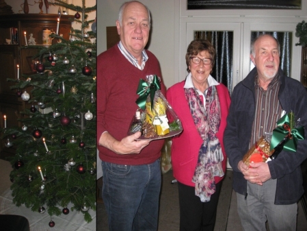 v.li.n.re. Reinhold Sommerau, Barbara Oelkers und Rainer Felber