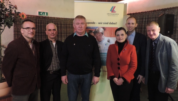 Dr. med Thorsten Doede, Dr. Schönwälder, Gerhard Hasseler, Gitta Connemann (MdB CDU), Dennis Rohde (MdB SPD), Friedrich Hasseler