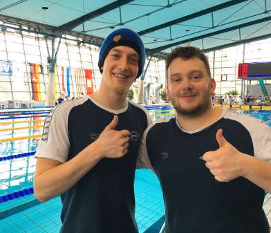Daumen hoch für Rene Fredeweß und Sebastian Schultze