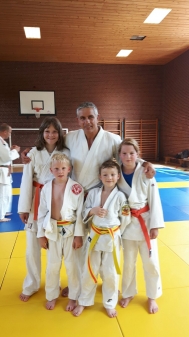 Judoka des SC Wildeshausen trainieren bei Olympiasieger