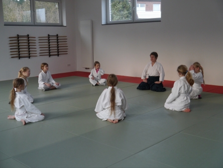 Mädchen-Aikido beim Aikido-Dojo-Wildeshausen