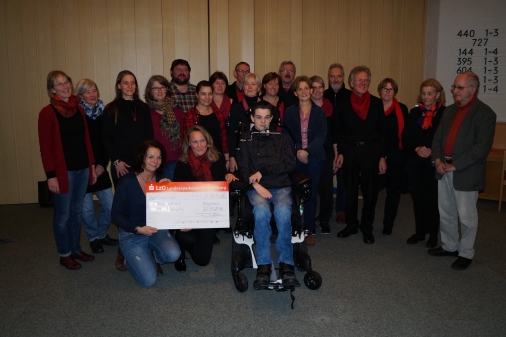 Spendenübergabe des Benefizkonzertes für Silas aus Metjendorf