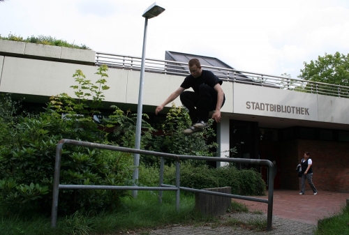 Parkour Hallentraining beim JCAH e.V. in Oldenburg und Wardenburg