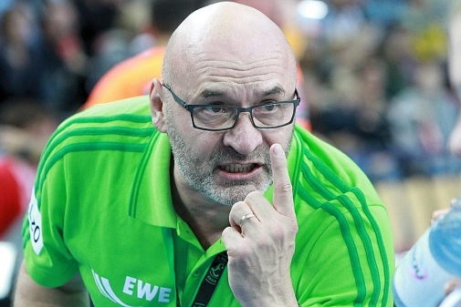 Möchte mit dem VfL Oldenburg weiter nach oben in der Tabelle: Trainer Leszek Krowicki. Bild: NWZ
