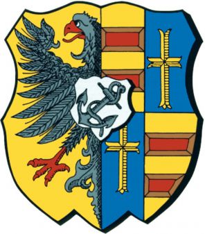 Das Stadtwappen von Nordenham