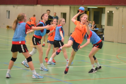 Handball - Augustfehner C Mädels eine Runde weiter