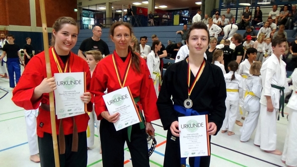 Medaillenregen für Kung Fu-Kämpfer des JCAH e.V. bei German Open