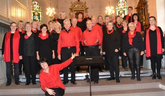 Rastede Gospel Choir probt für Konzert: 