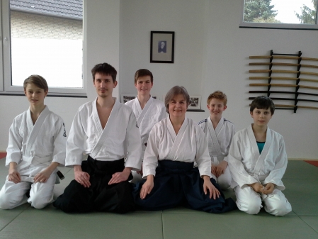 Erfolgreiche Prüfungen im Aikido-Dojo-Wildeshausen