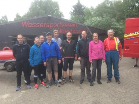 Der Wassersportverein Wildeshausen unterwegs auf der Hamme