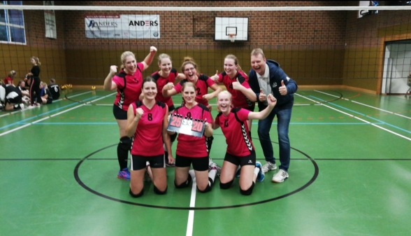 Volleyballdamen der SG Jeddeloh/Bad Zwischenahn siegen im 1.Spiel