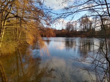 Der Swartemoor See in Ofenerdiek, 